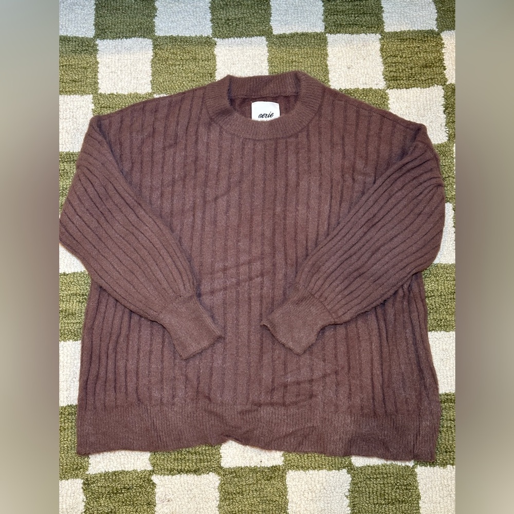 Aerie Cozy Crewneck Sweater